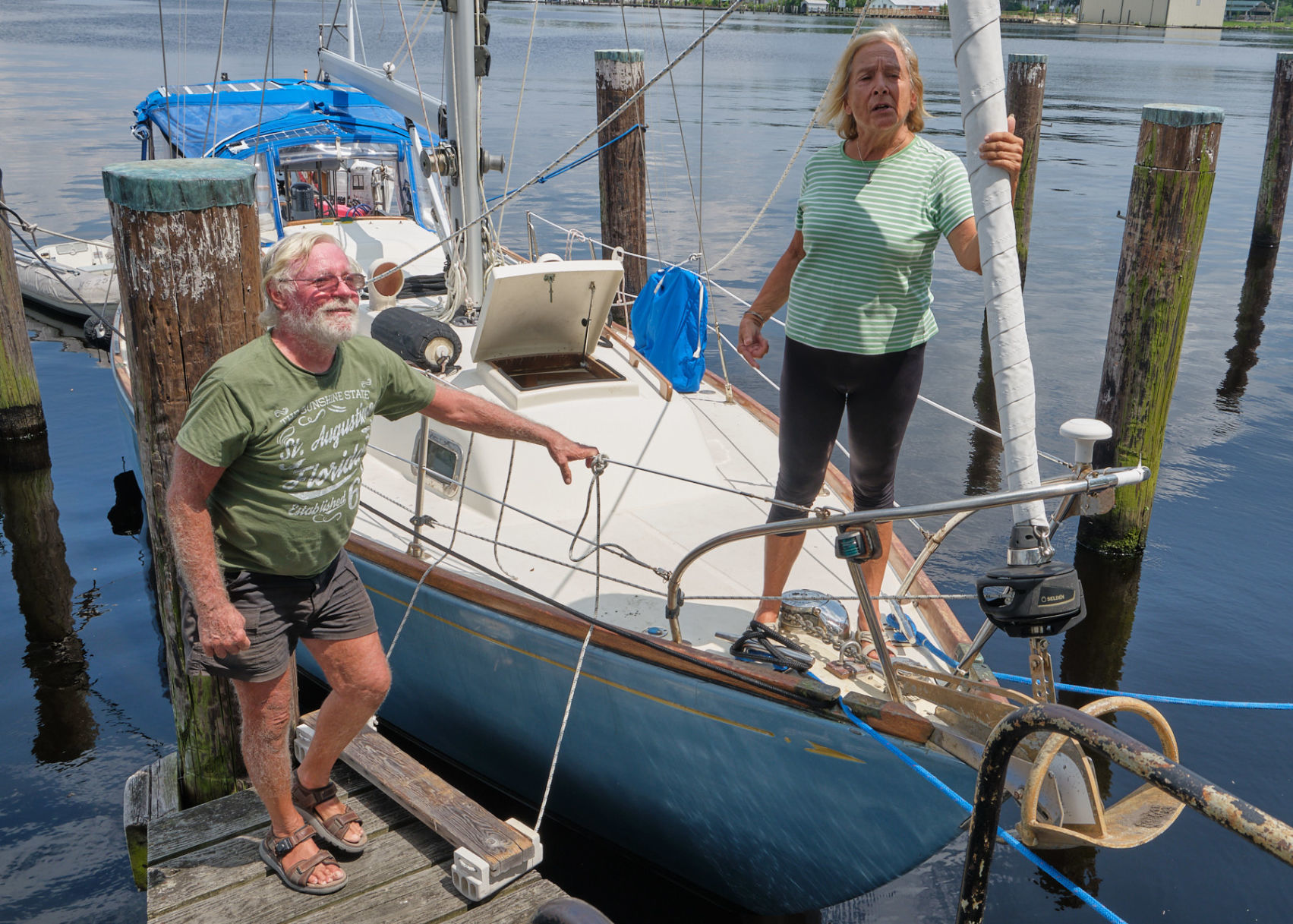 boaters visit EC feature